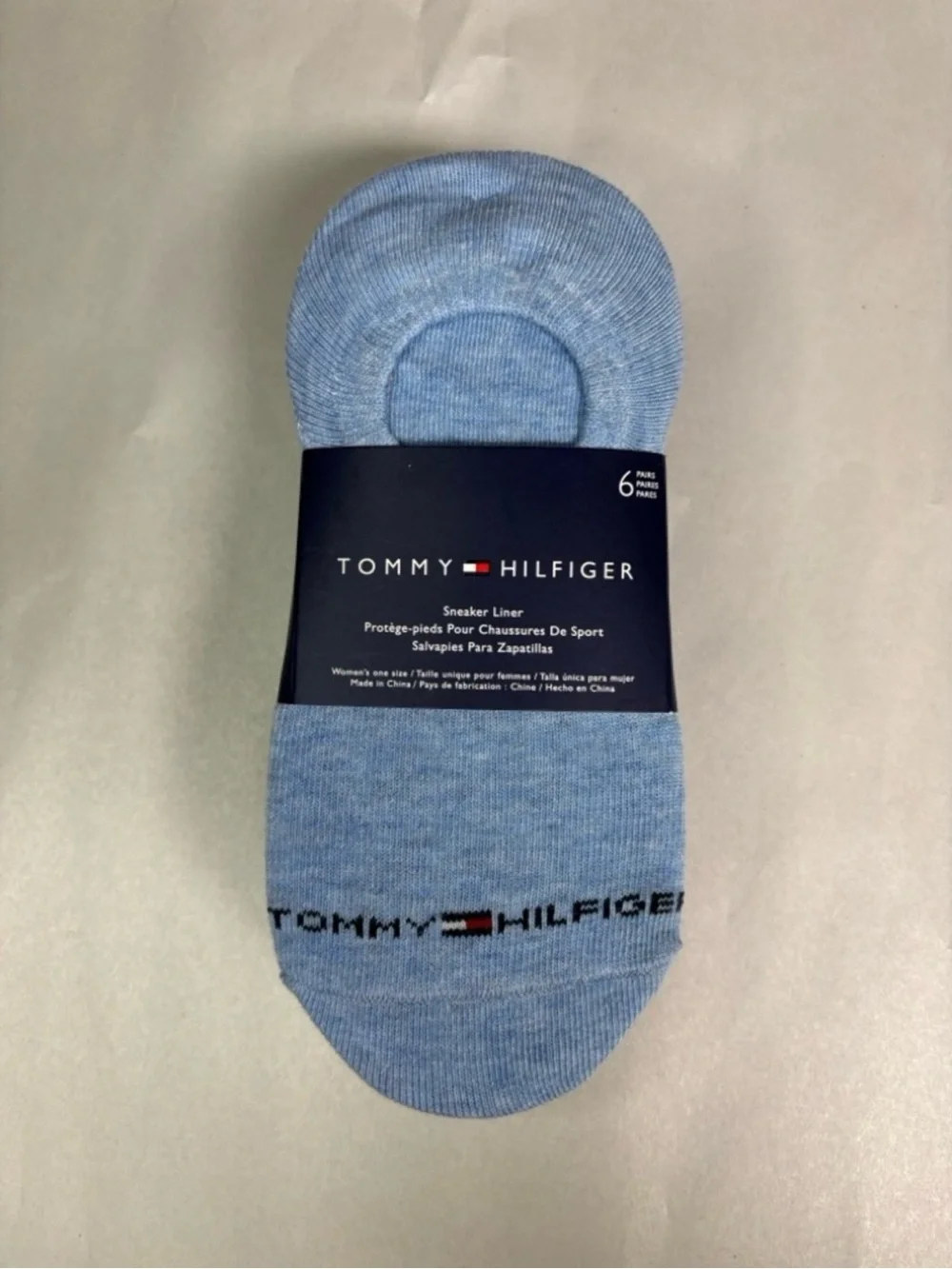 New Tommy Hilfiger Socks Women’s 6 Pair Sneaker Liner Casual Activewear Preppy